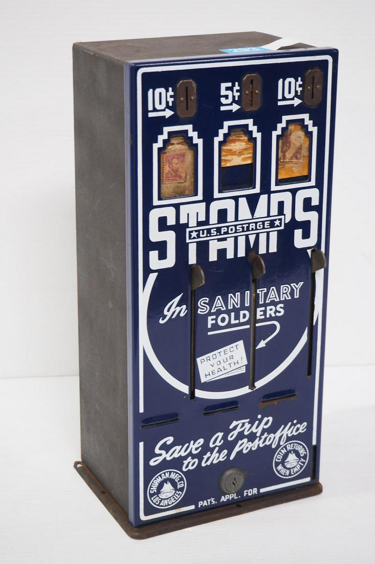 Coin-operated stamp dispenser (1 of 2)