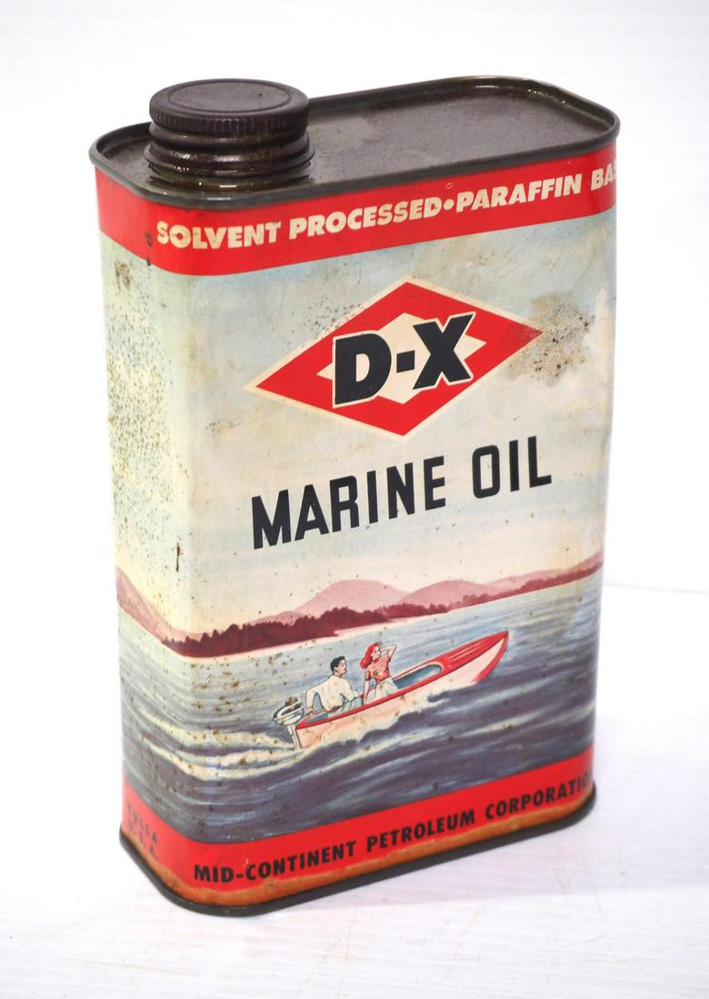 D-X Marine Oil tin (1 of 2)