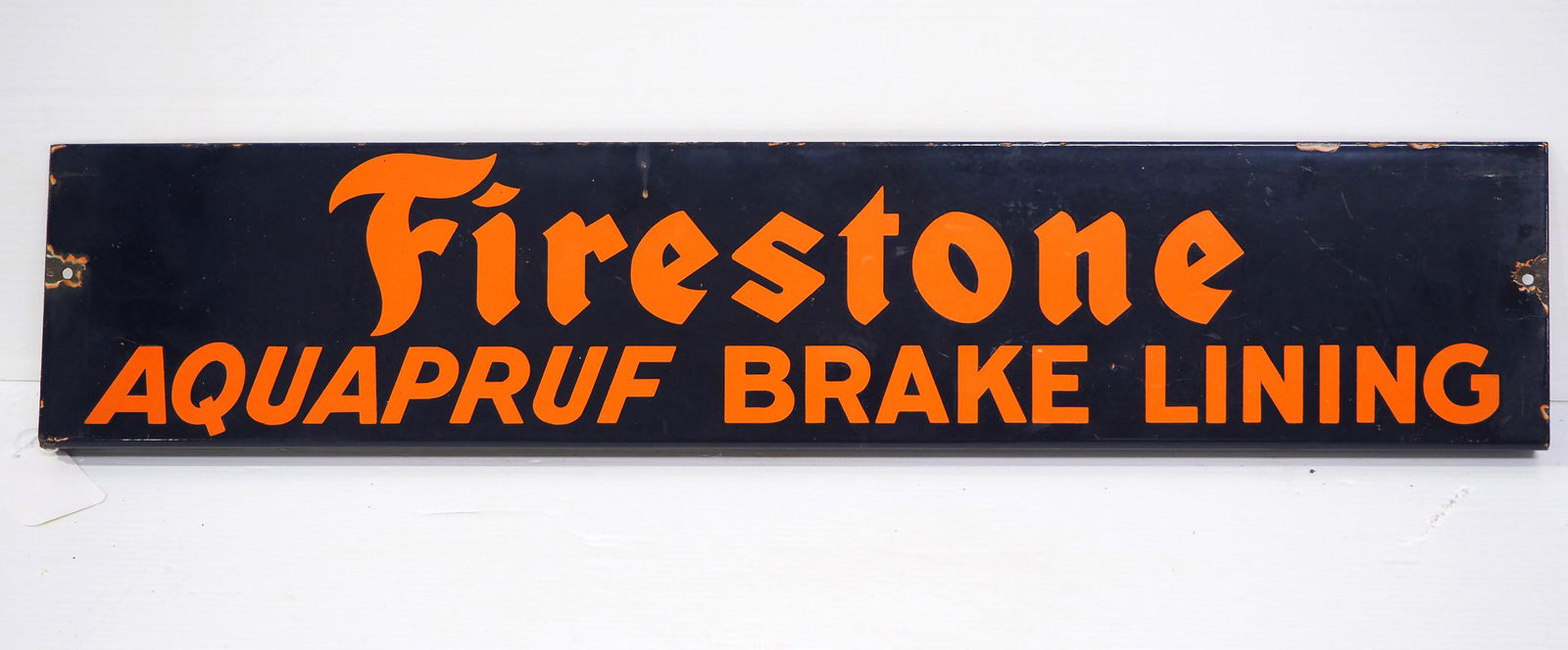 Firestone Aquapruf Brake Lining sign (1 of 2)