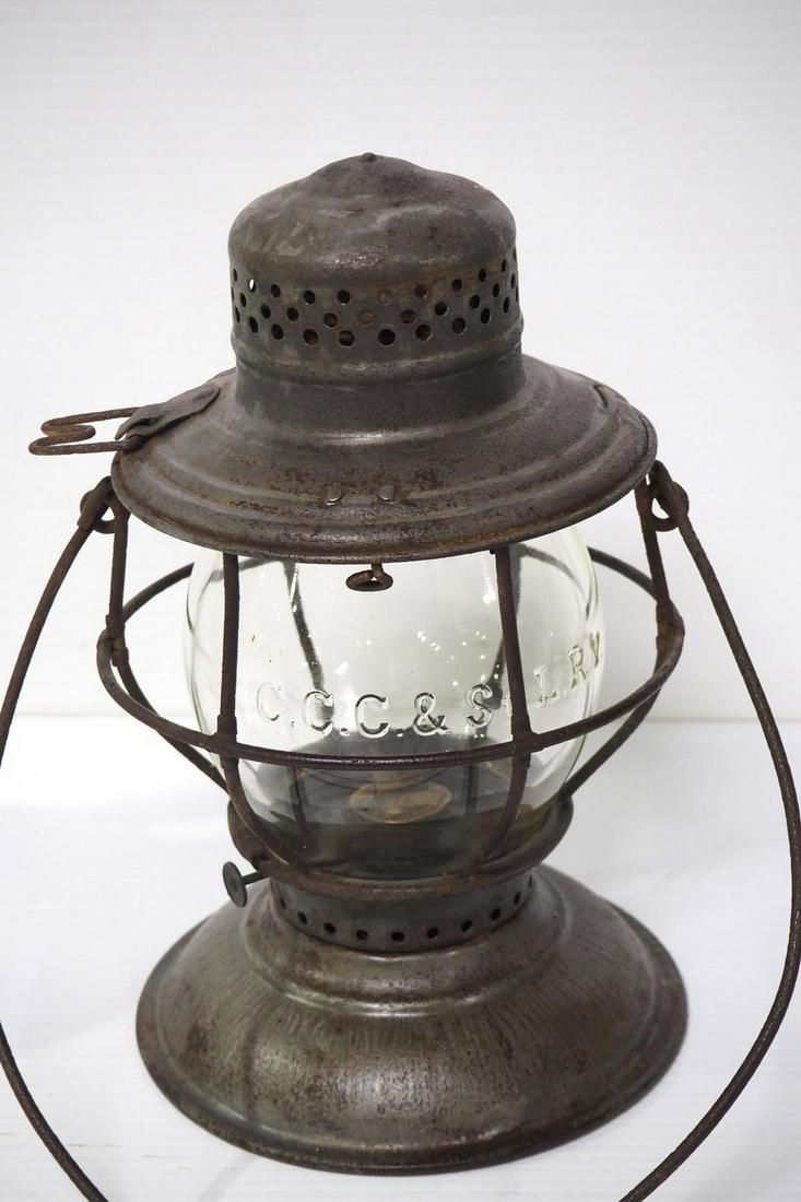 C.C.C & ST. l. Ry Railroad lantern (1 of 2)