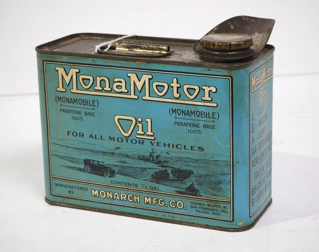 Mona Motor Oil tin (1 of 2)