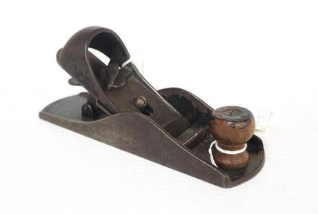 Sargent No.207 Adjustable Block Plane (Type 2): Sargent No.207 Adjustable Block Plane (Type 2) with gull wing-shaped screw