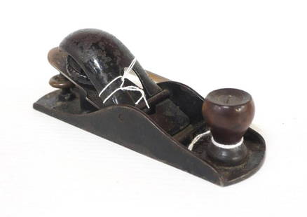 Sargent No.1207 Adjustable Block Plane: Sargent No.1207 Adjustable Block Plane with Rosewood Knob