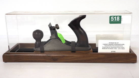 Stanley No.87 Cabinet Makers Scraper Plane: Stanley No.87 Cabinet Makers Scraper Plane - Will ship without case if requested