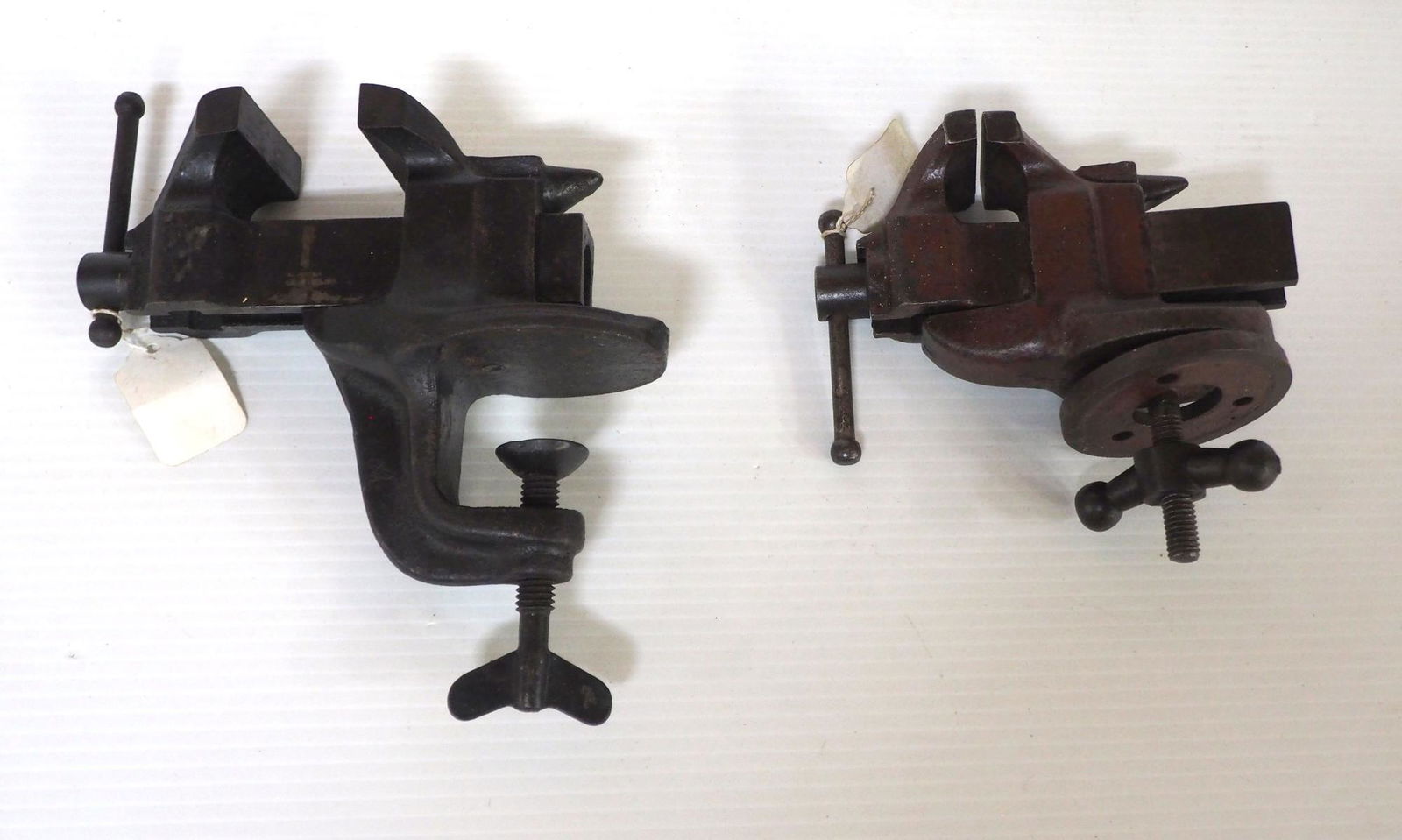 (2) Stanley Vises with Anvils (1 of 1)