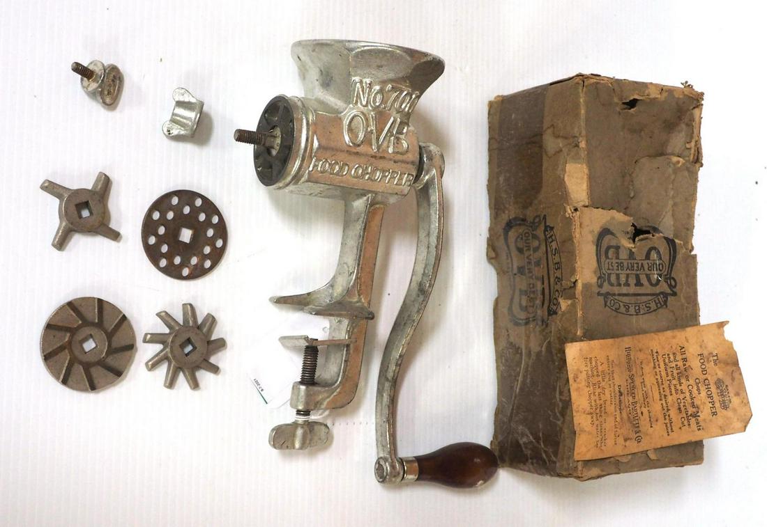 Hibbard Spencer Bartlett & Co. OVB Meat Grinder (1 of 2)
