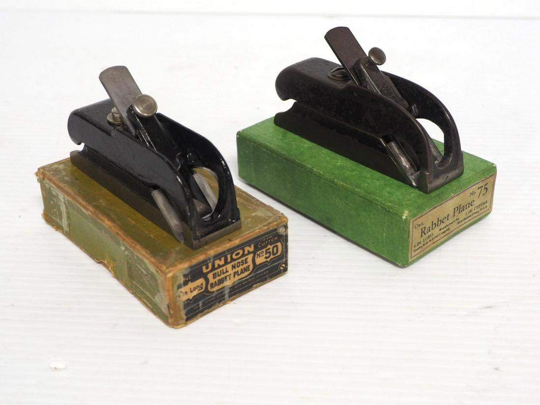 (2) Rabbet Planes in original boxes (1 of 1)