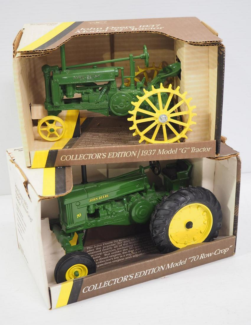 Ertl John Deere 70 Row Crop & G: Ertl John Deere 70 Row Crop / Ertl John Deere G -Both NIB