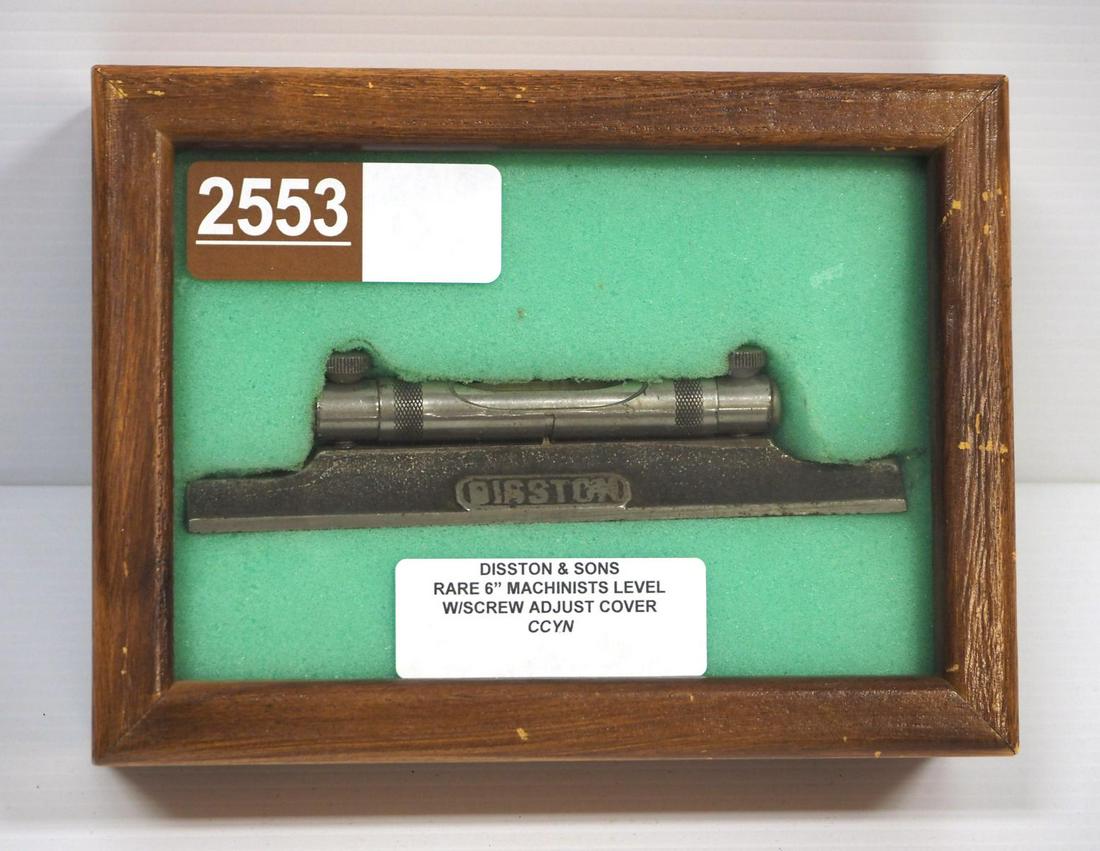 RARE 6" Disston & Sons Machinist Level (1 of 1)