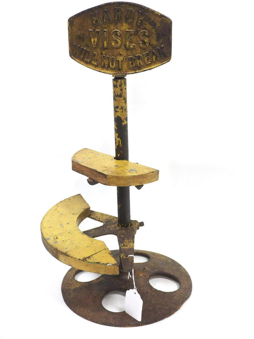 Hardy Vises "Will Not Break" display stand (1 of 2)