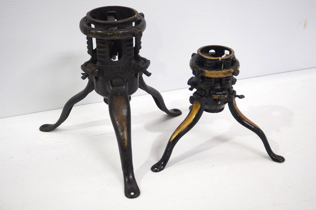 (2) Cast iron Christmas tree stands (1 of 3)