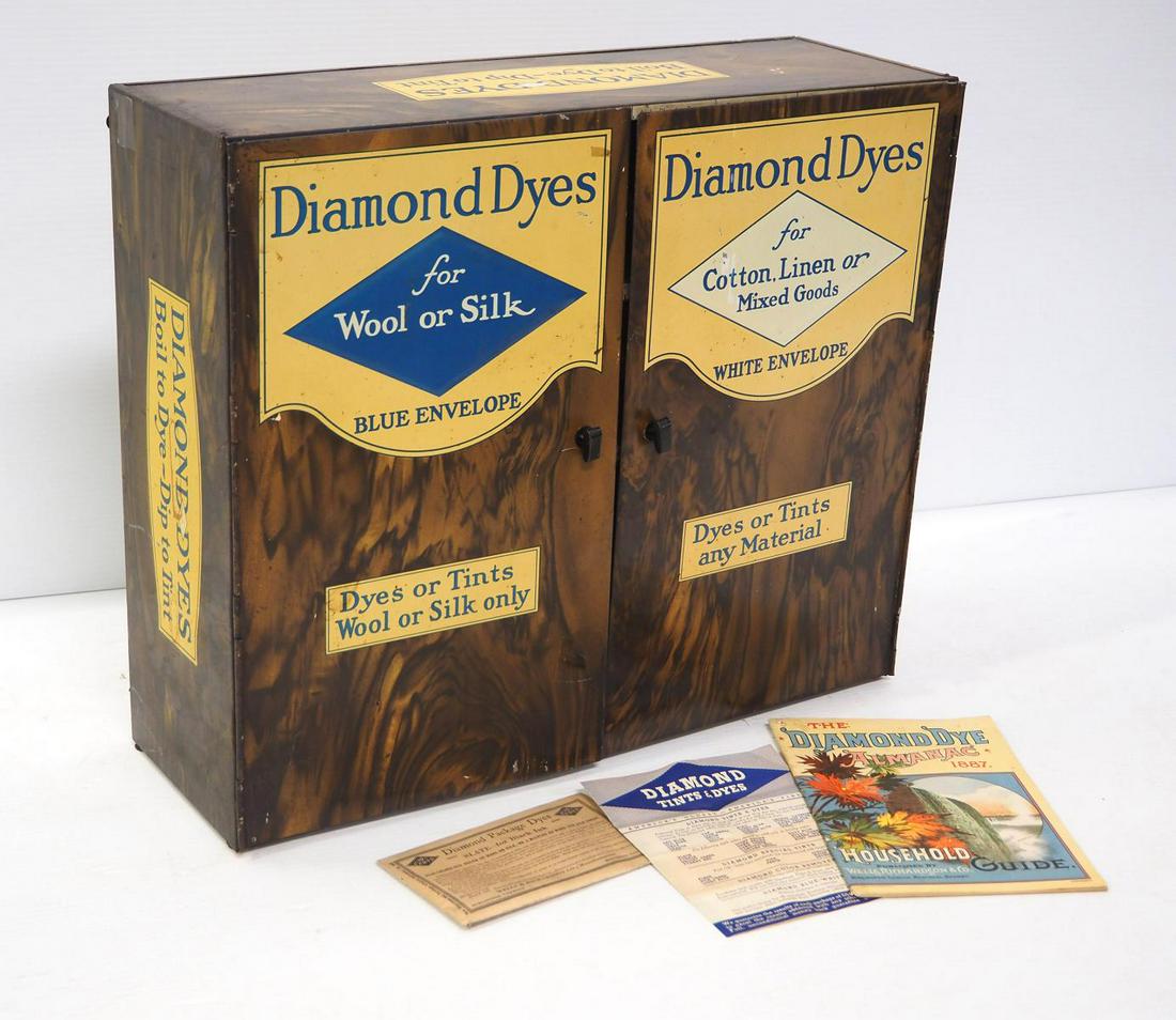 Diamond Dye tin display cabinet (1 of 4)