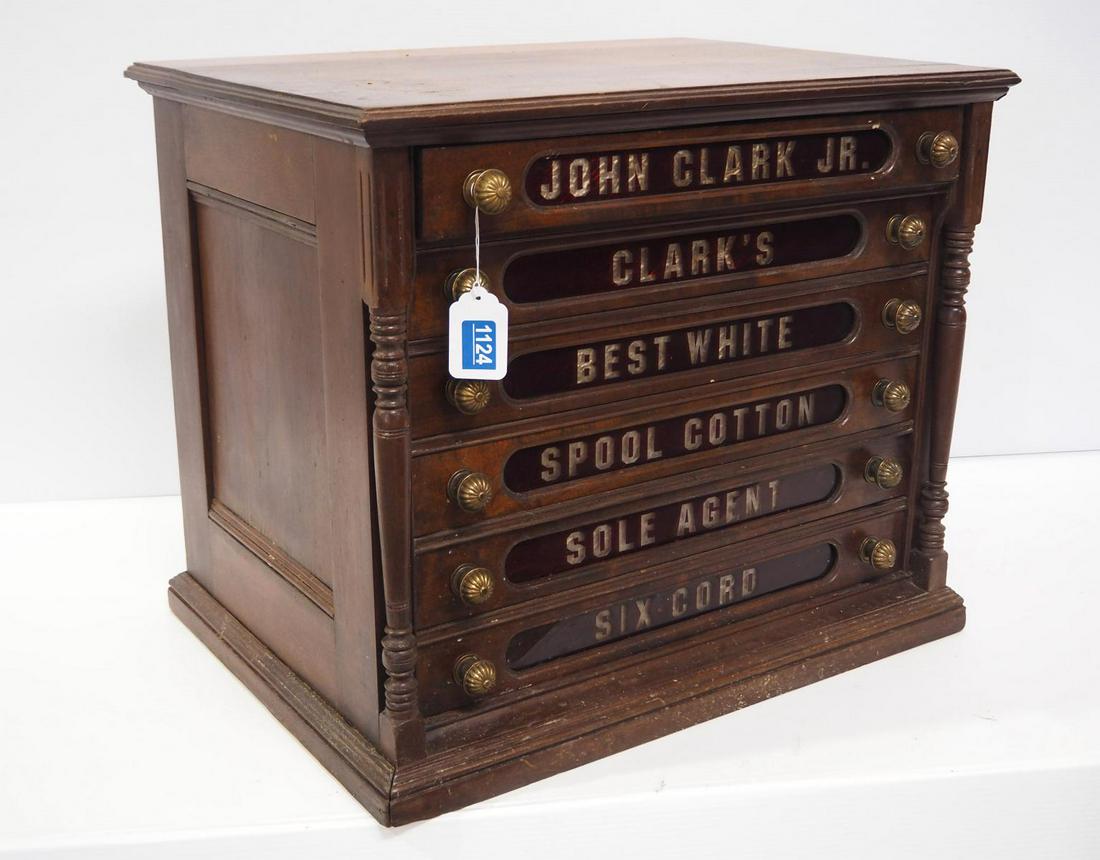 6-drawer John Clark Jr spool cabinet (1 of 5)