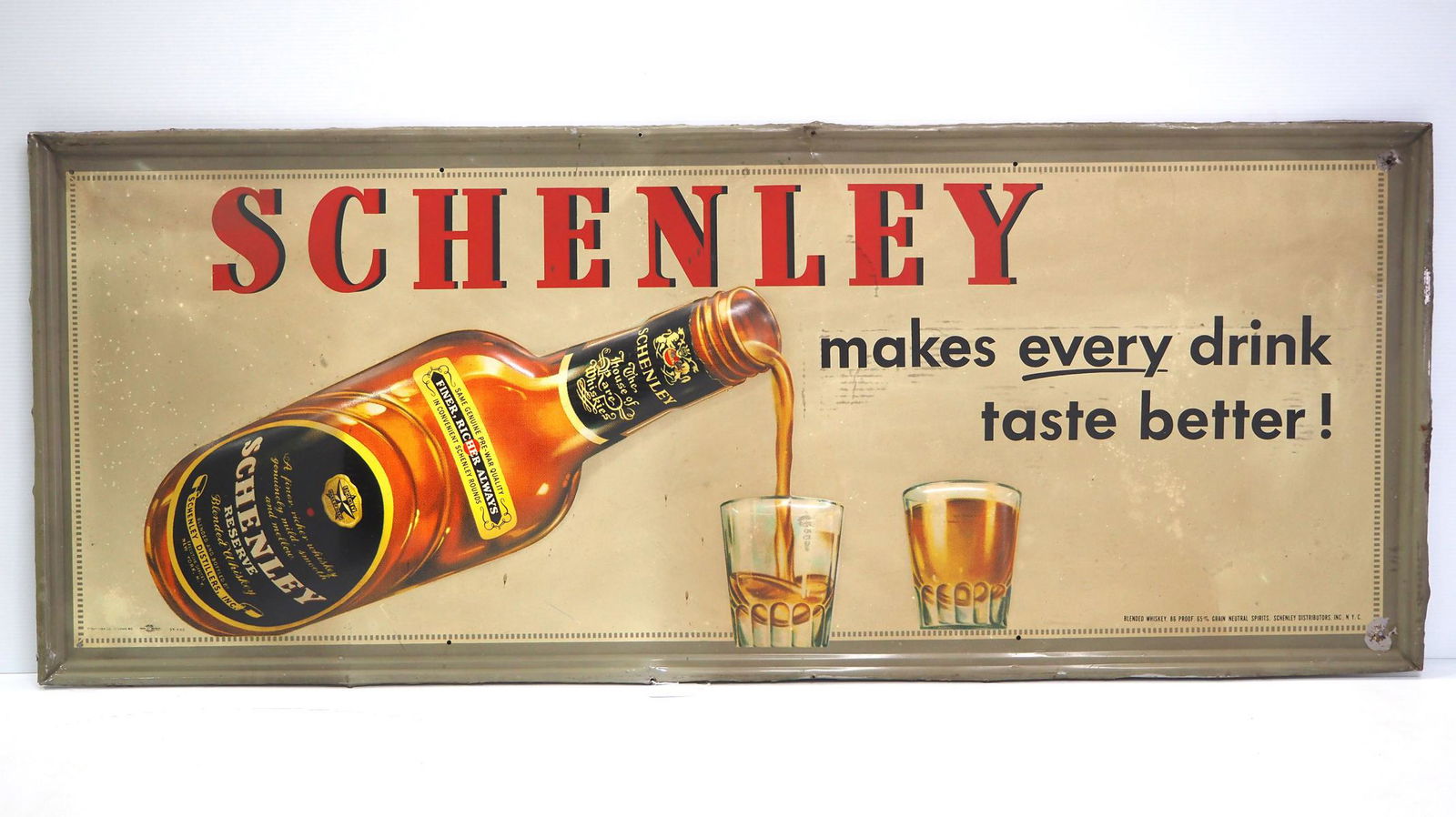 Schenley Whiskey sign (1 of 6)