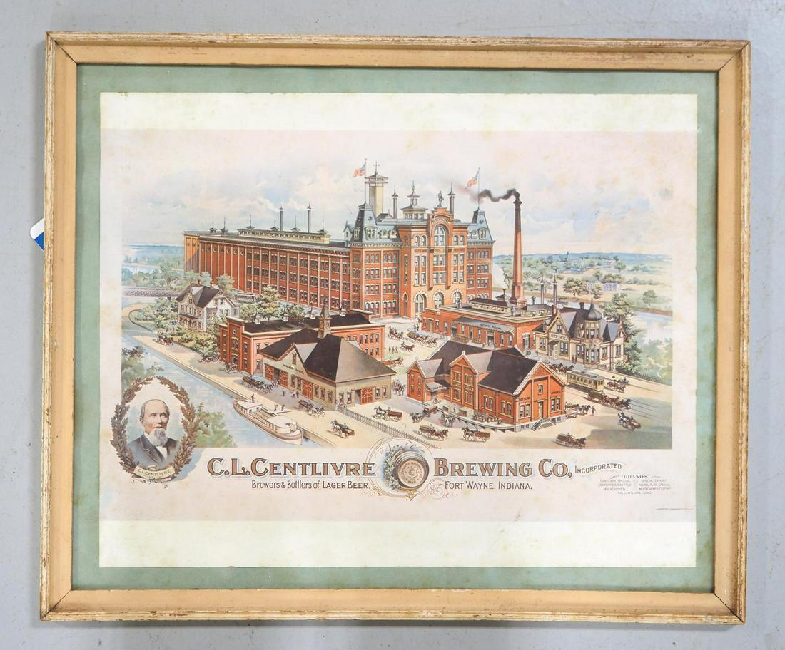 C.L. Centlivre Brewing Co. litho (1 of 5)