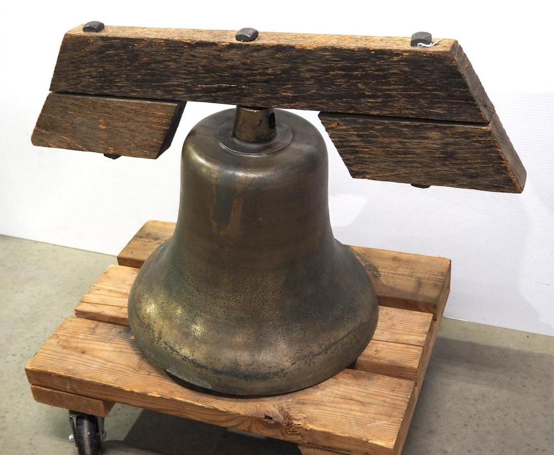 16" dia. brass bell (1 of 2)