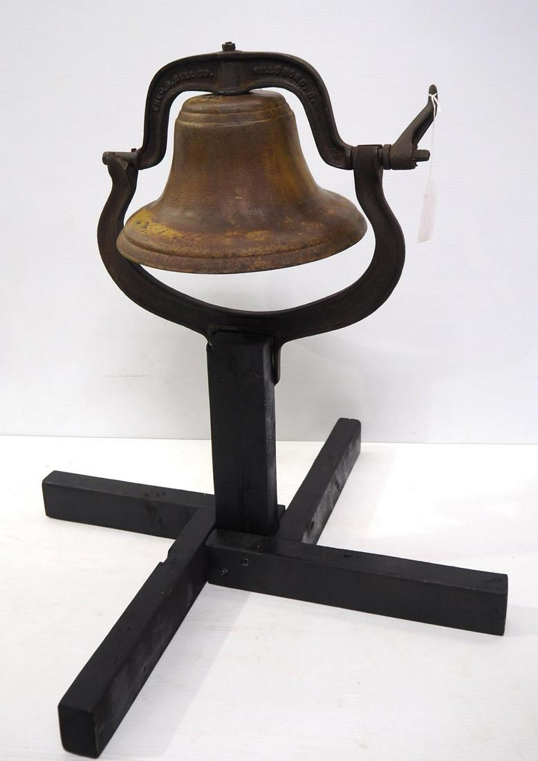 C.S. Bell Co. No. 62 dinner bell with yoke (0324) on Dec 17, 2021