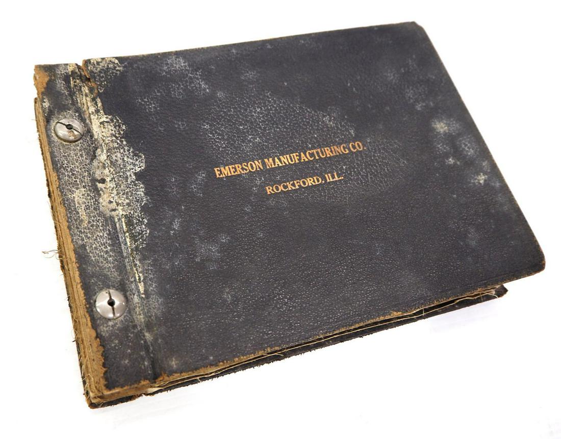 Early Emerson Manufacturing photo album (1 of 10)