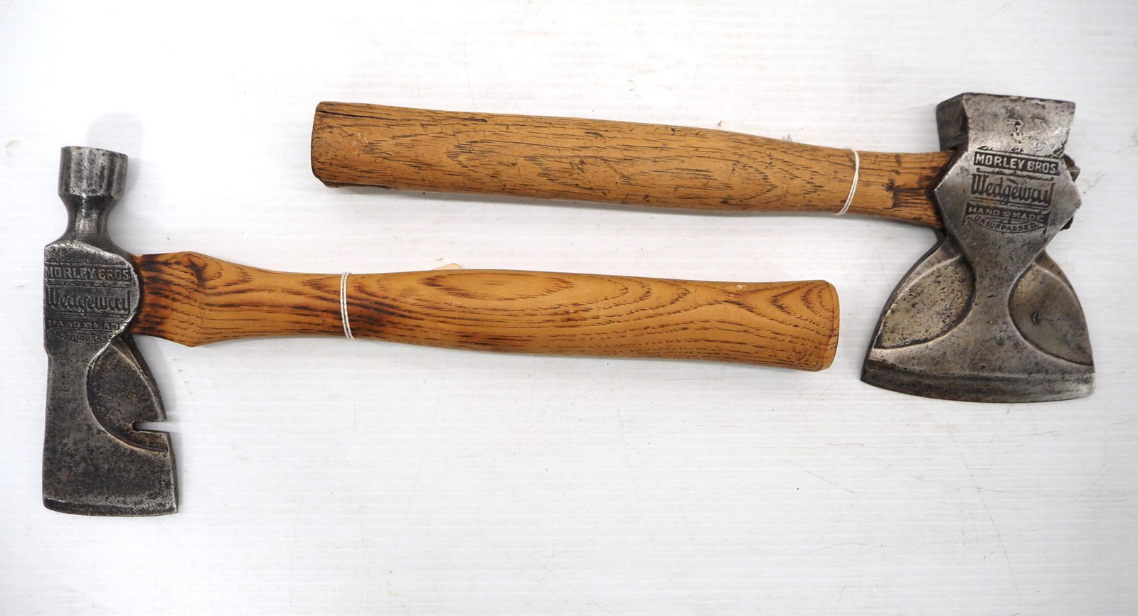 (2) Morley Bros. Wedgeway Hatchets (1 of 4)