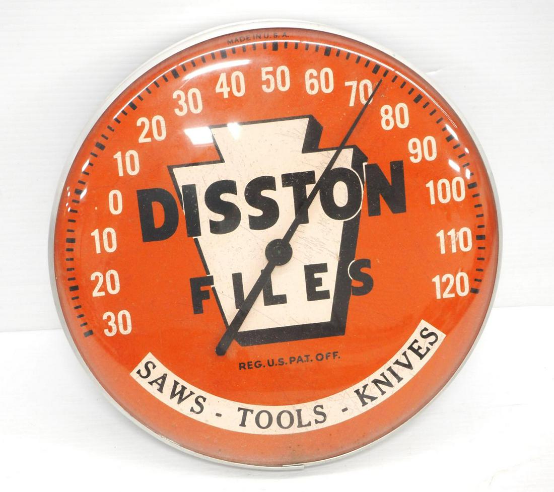12" dia. Disston Files Thermometer (1 of 2)