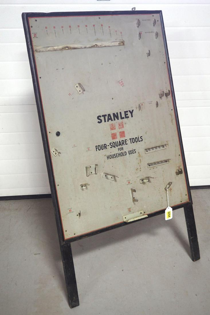 Stanley Four Square Tools Display Stand, RARE! (1 of 4)