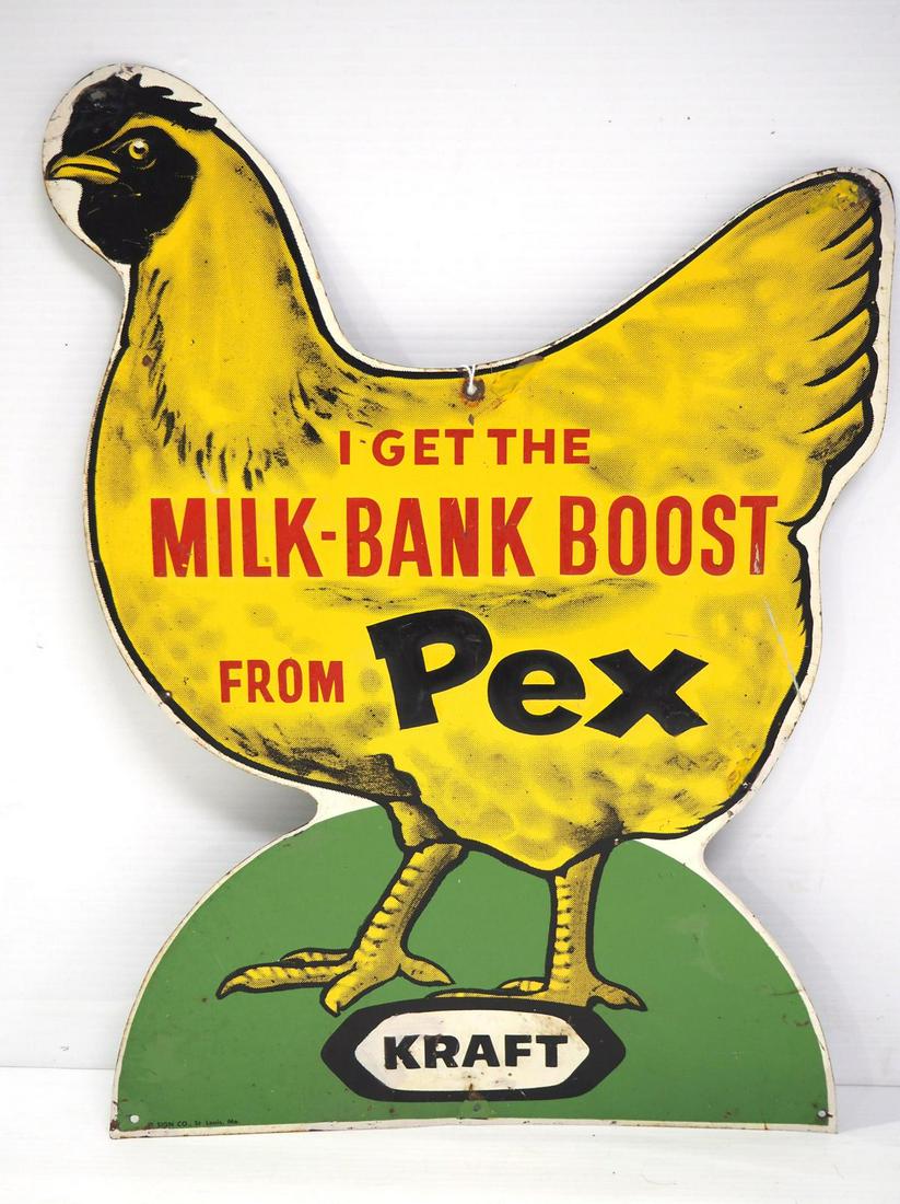 Kraft "chicken" Milk Bank Boost sign (1 of 2)