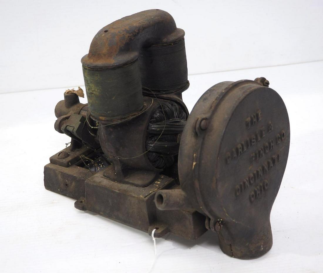 The Carlisle & Finch Co. early electric motor (1 of 3)