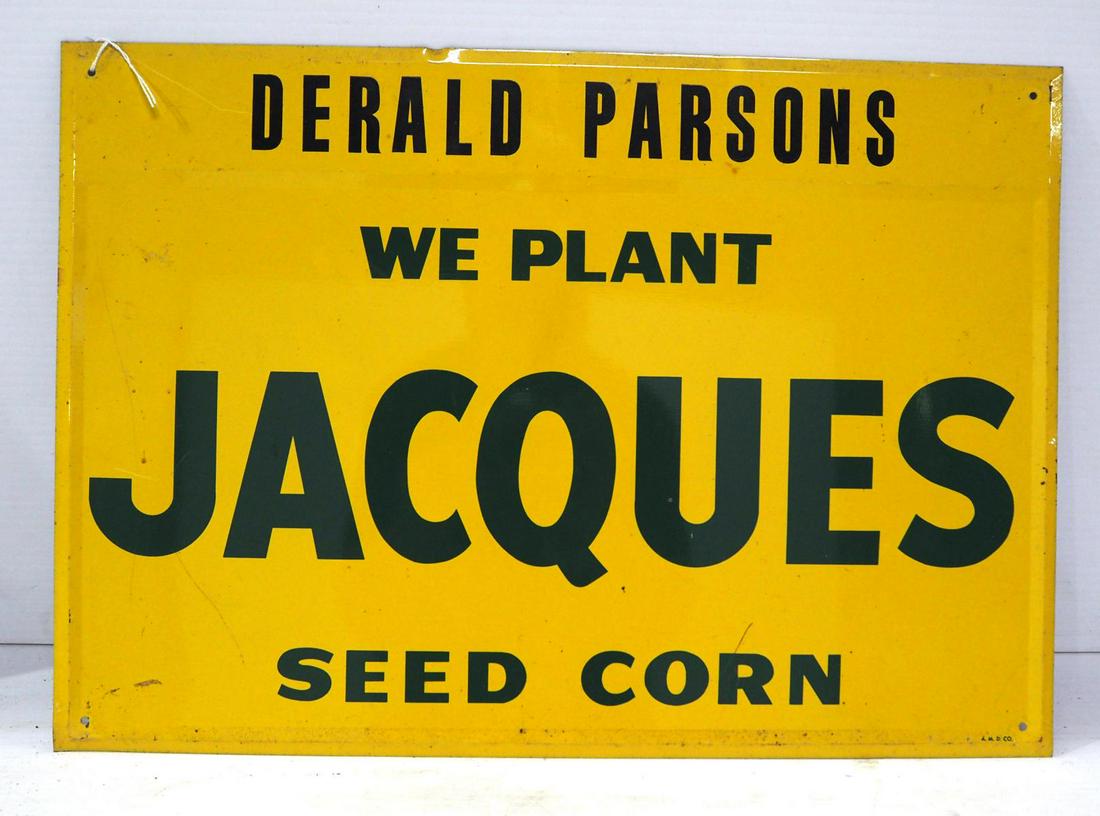Jacques Seed Corn sign (1 of 3)