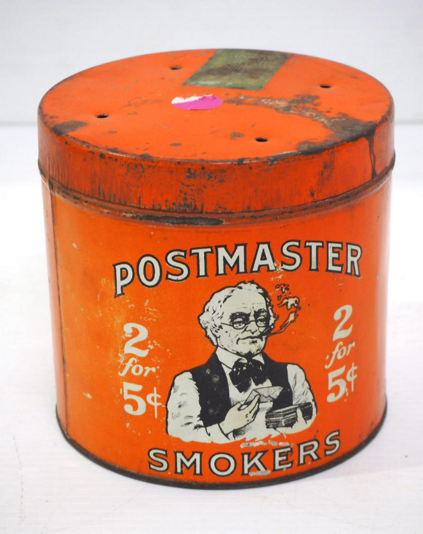 Postmaster Smokers Cigar tin