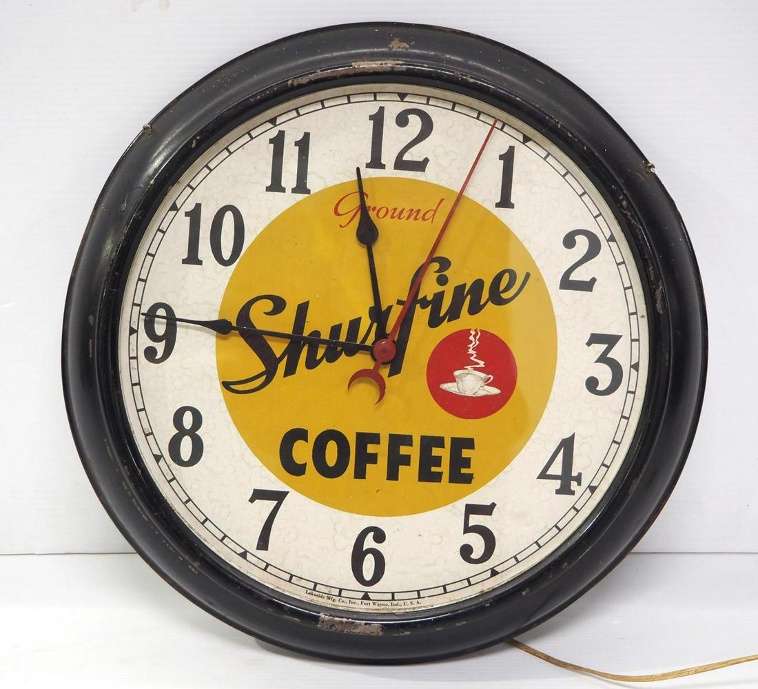 Shurfine Coffee electric clock (1 of 4)