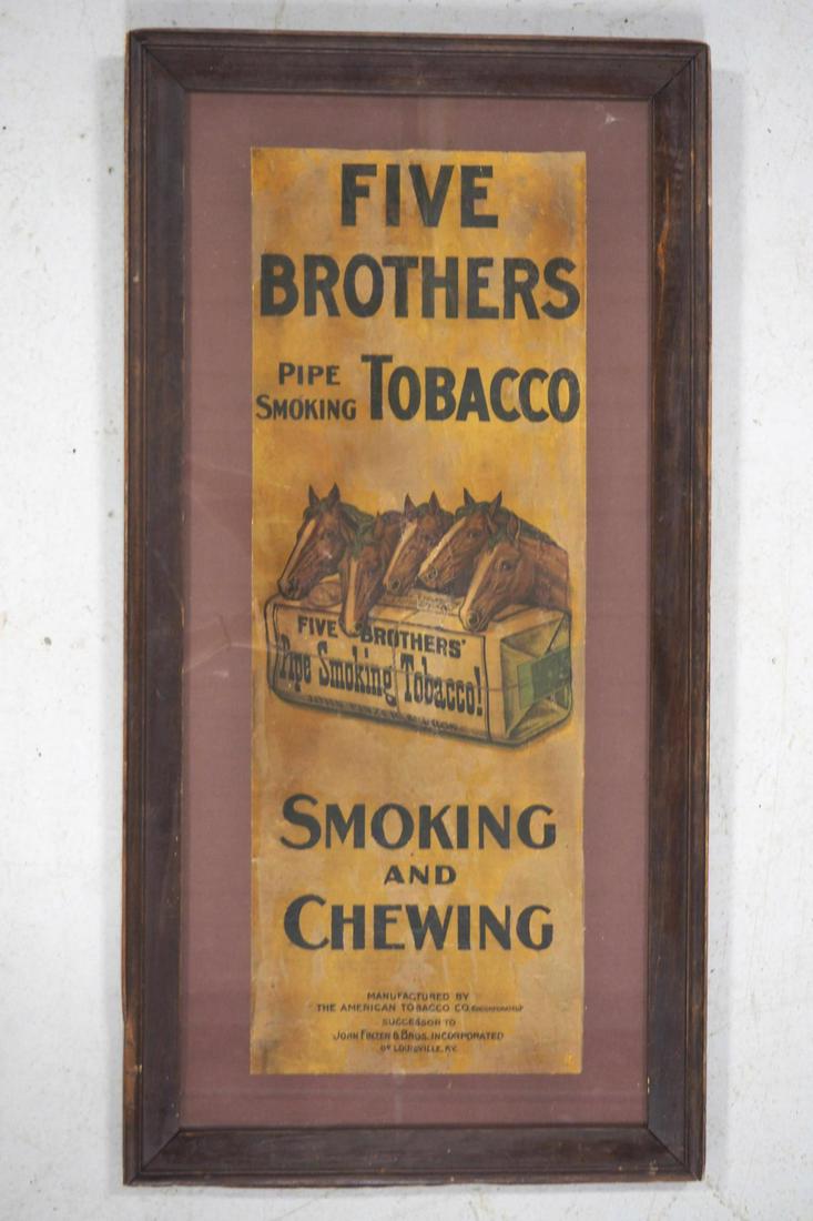 Five Brothers Pipe Smoking Tobacco advertisement (1 of 4)