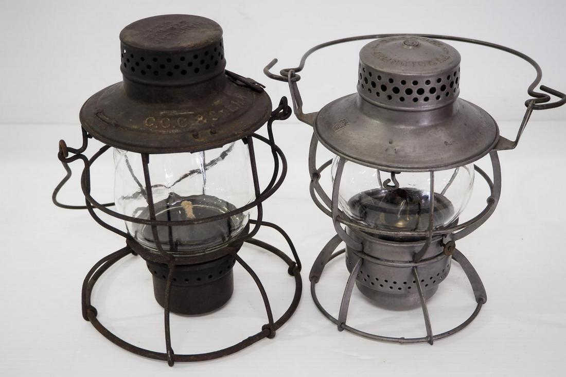 (2) Railroad lanterns (1 of 2)
