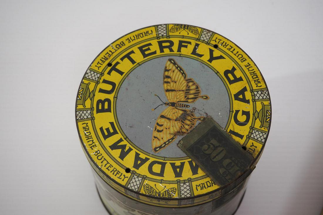 Madame Butterfly Cigar tin