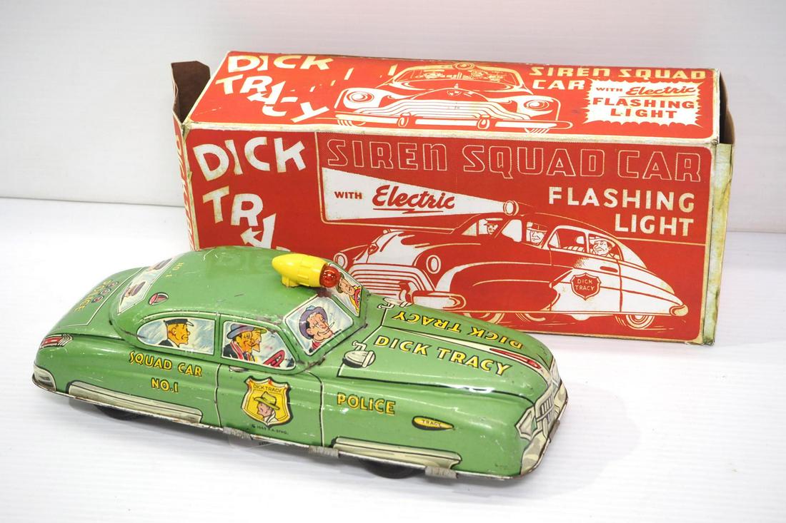 Marx Dick Tracy Siren Squad Car (1 of 4)