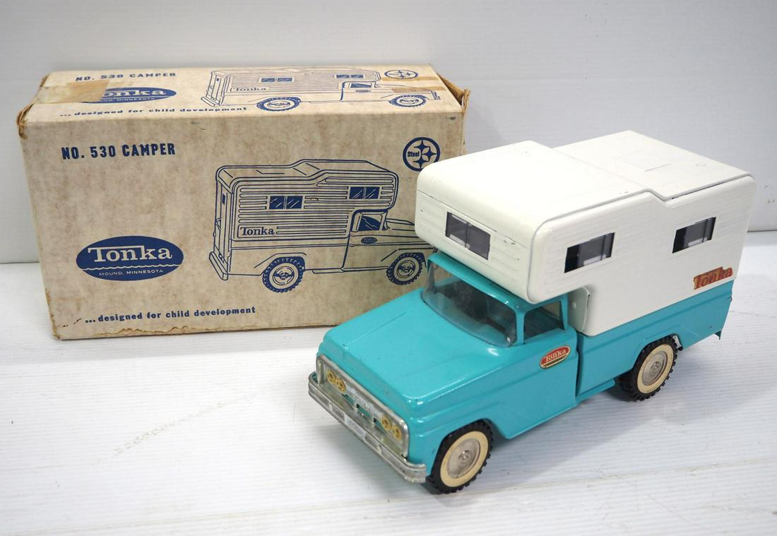Tonka #530 Camper Truck: Tonka #530 Camper Truck -Very Good, good box