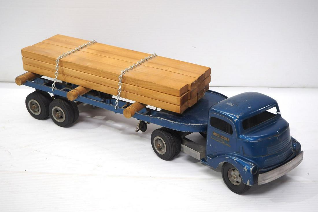 Smith Miller Truck with Trailer & Lumber Load (1 of 4)