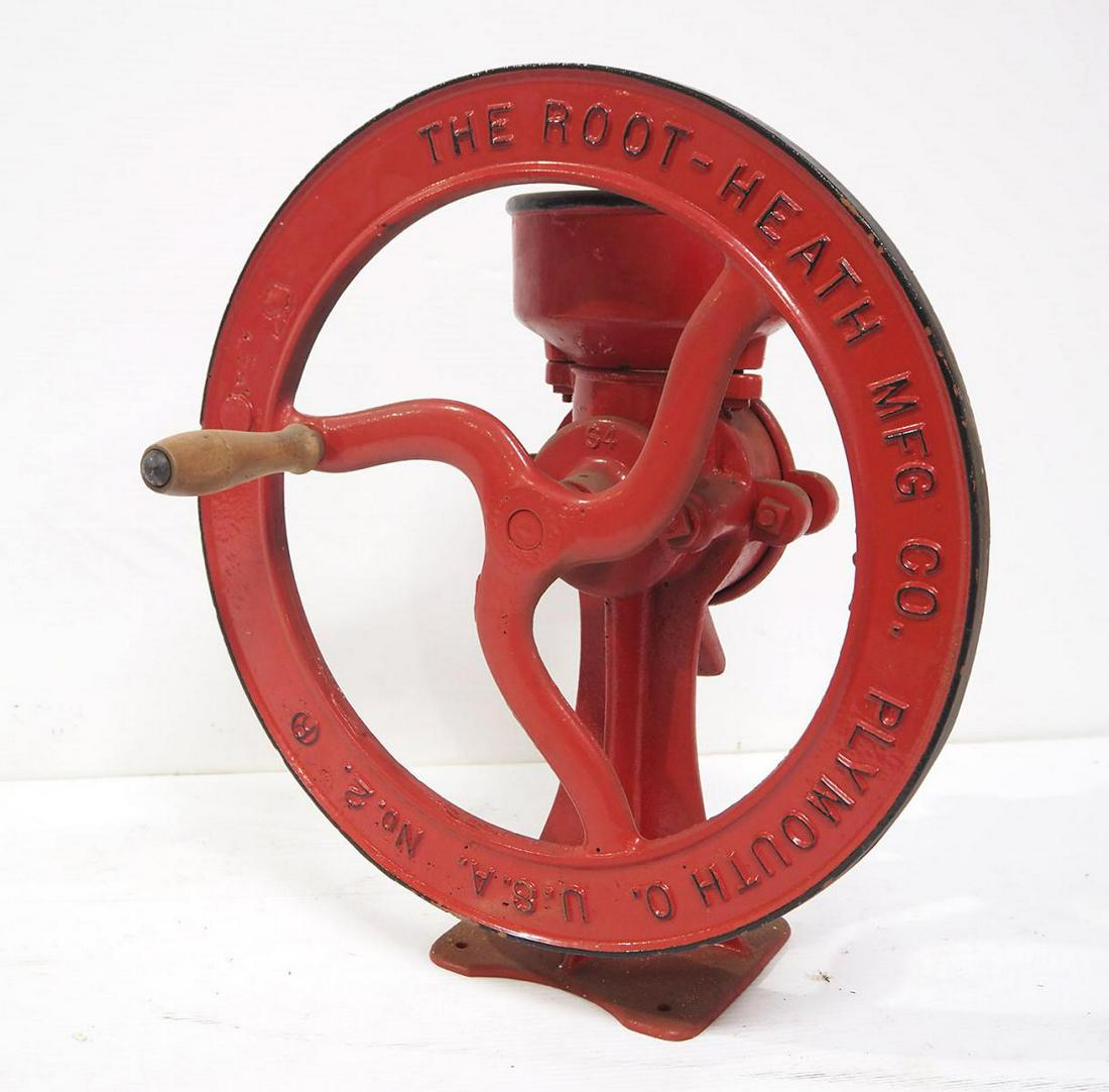 Root Heath Mfg. Co. No.2 hand-crank mill (1 of 4)
