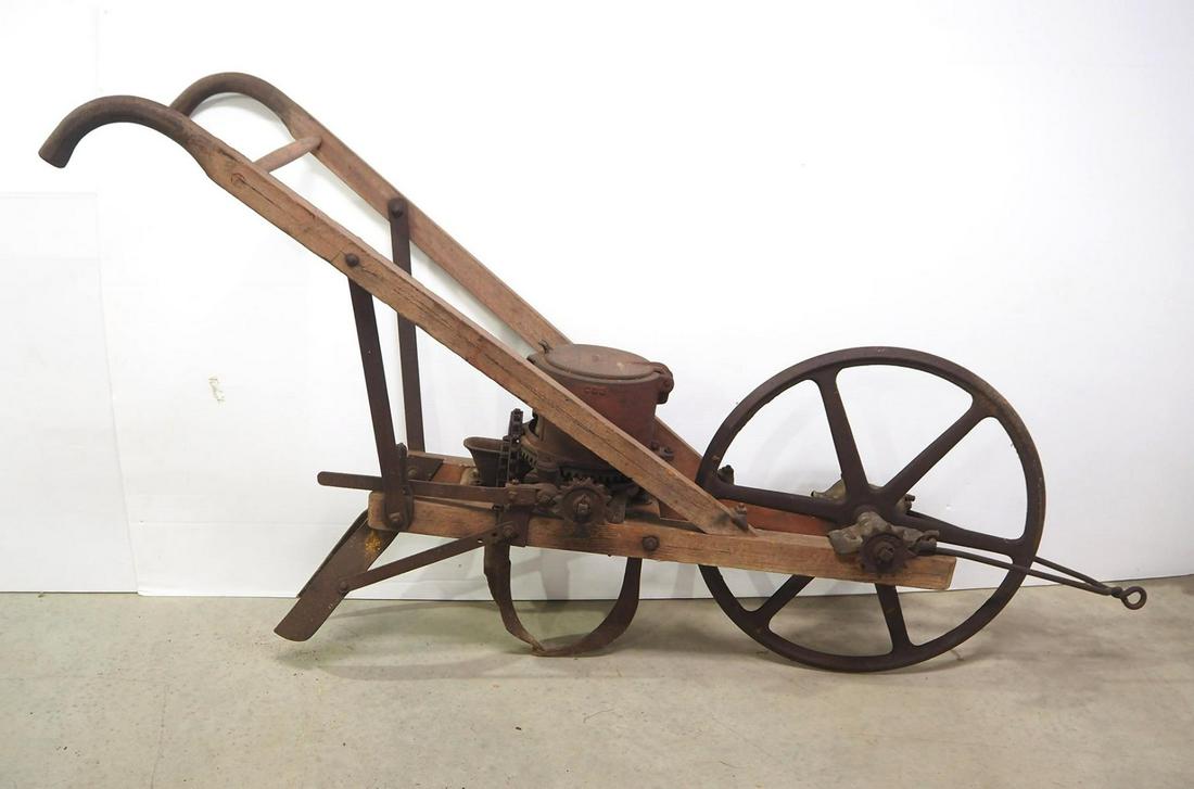 McSherry horse-drawn 1-row planter: McSherry horse-drawn walk-behind 1-row planter -BUYER TO ARRANGE PICKUP