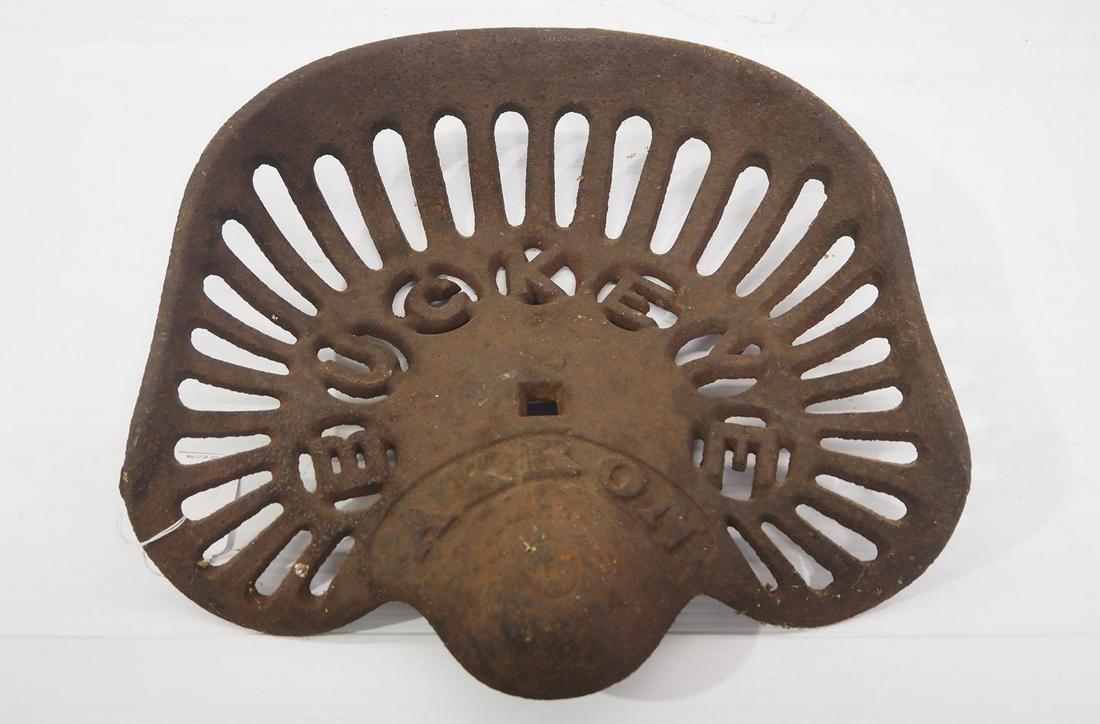 Buckeye cast iron seat (1 of 2)