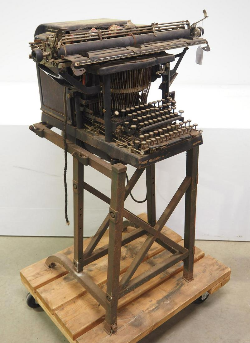 Early Burroughs typewriter (1 of 4)