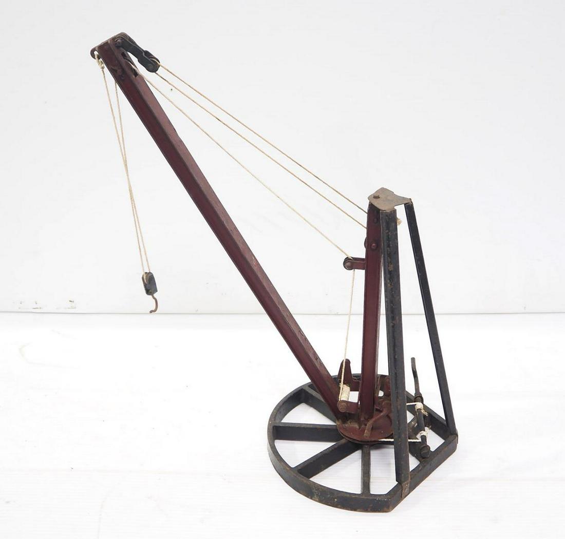 Stationary Crane: Stationary Crane, 9"L x 20"H -Fair