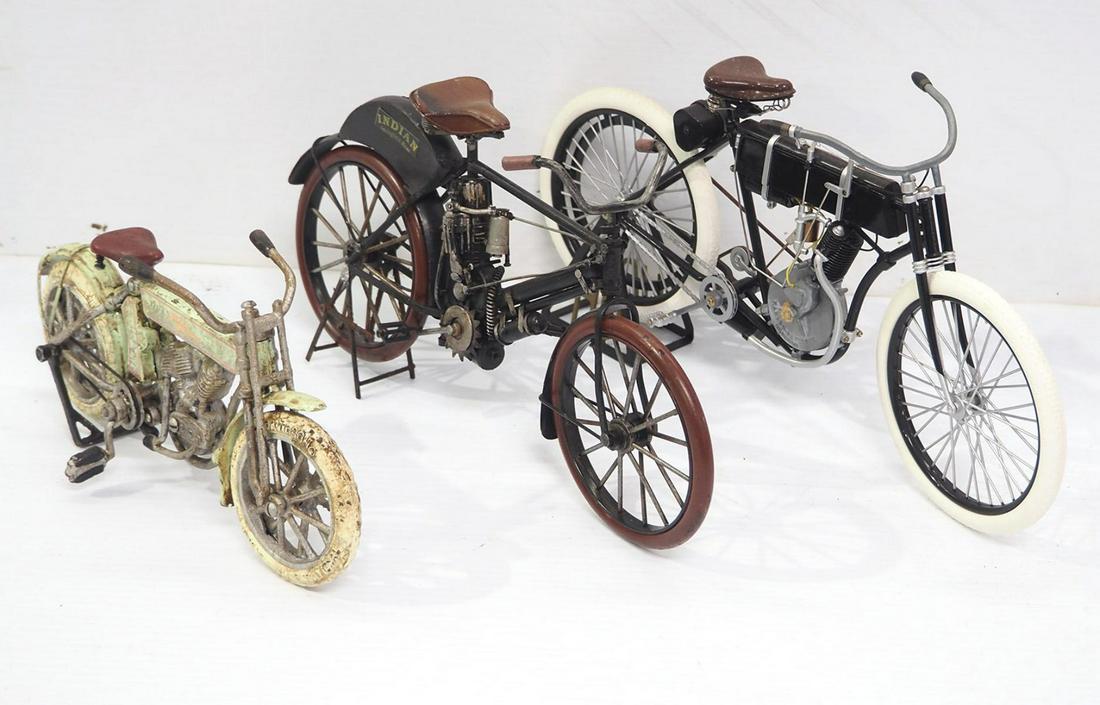 (3) Motor Bike toys (1 of 7)