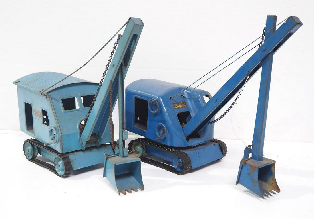 (2) Structo Steam Shovels (1 of 6)