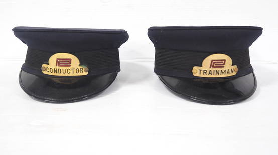 Railroad Conductor & Trainman hats: Railroad Conductor & Trainman hats