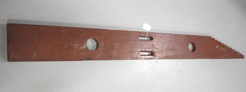 Unmarked railroad level: 78"L unmarked railroad level -Good -BUYER TO ARRANGE PICKUP