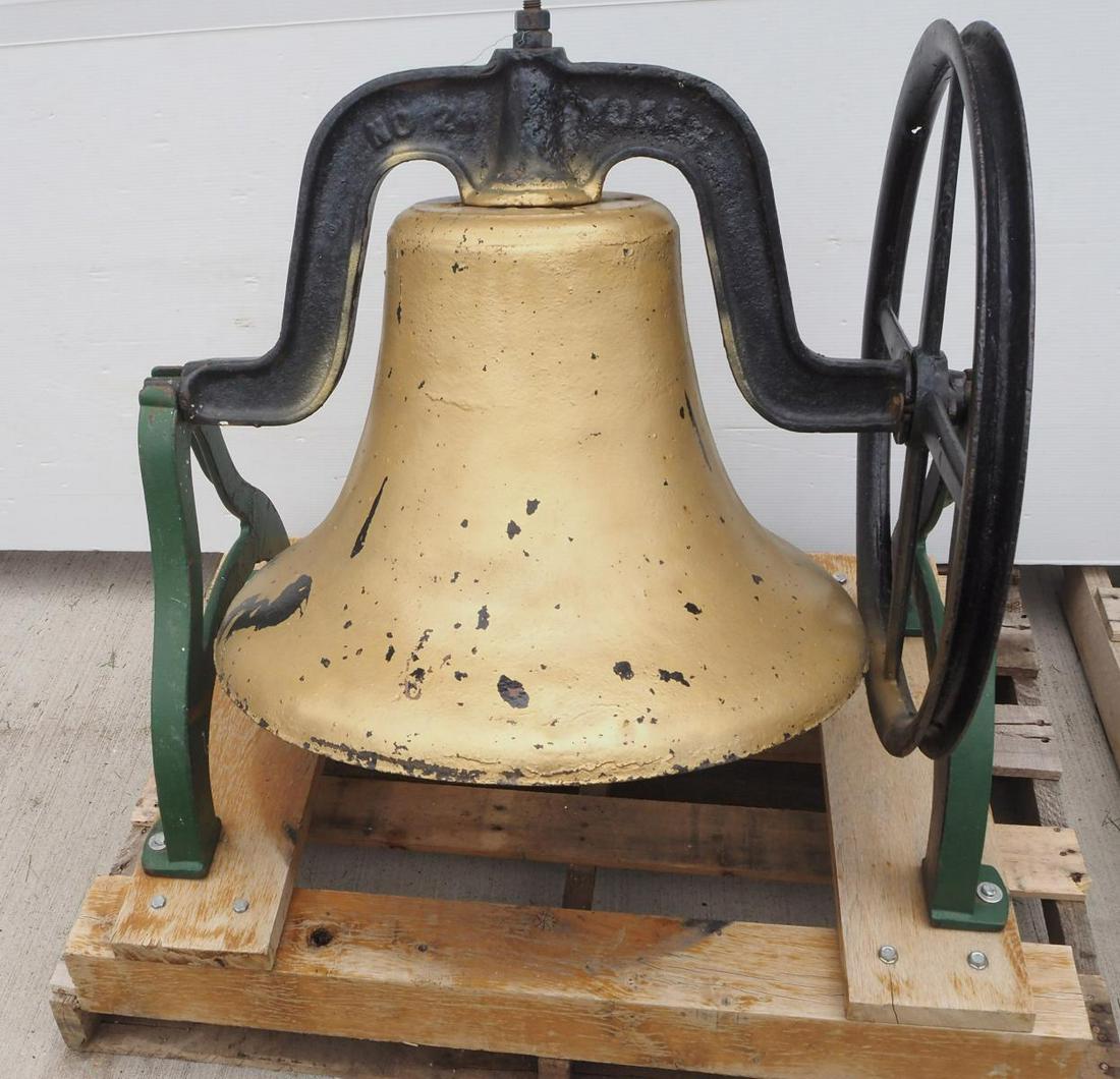 No.24 cast iron bell with yoke and wheel Jun 03, 2022 Chupp