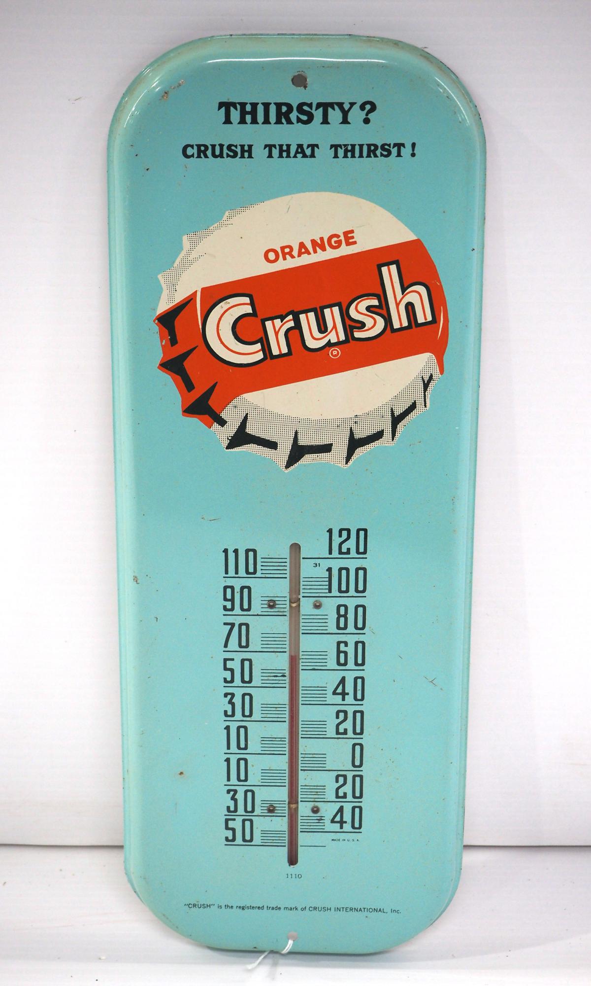 Orange Crush thermometer (1 of 3)