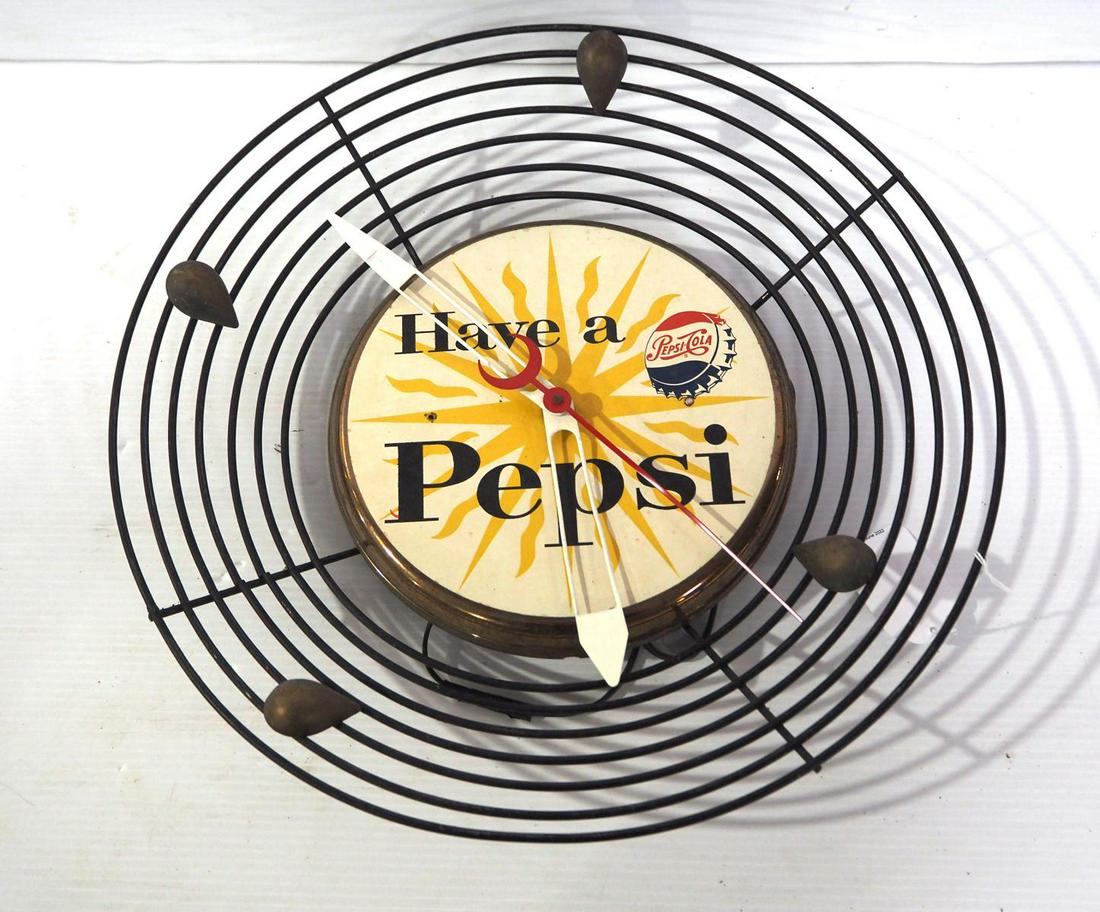 Pepsi clock (1 of 1)