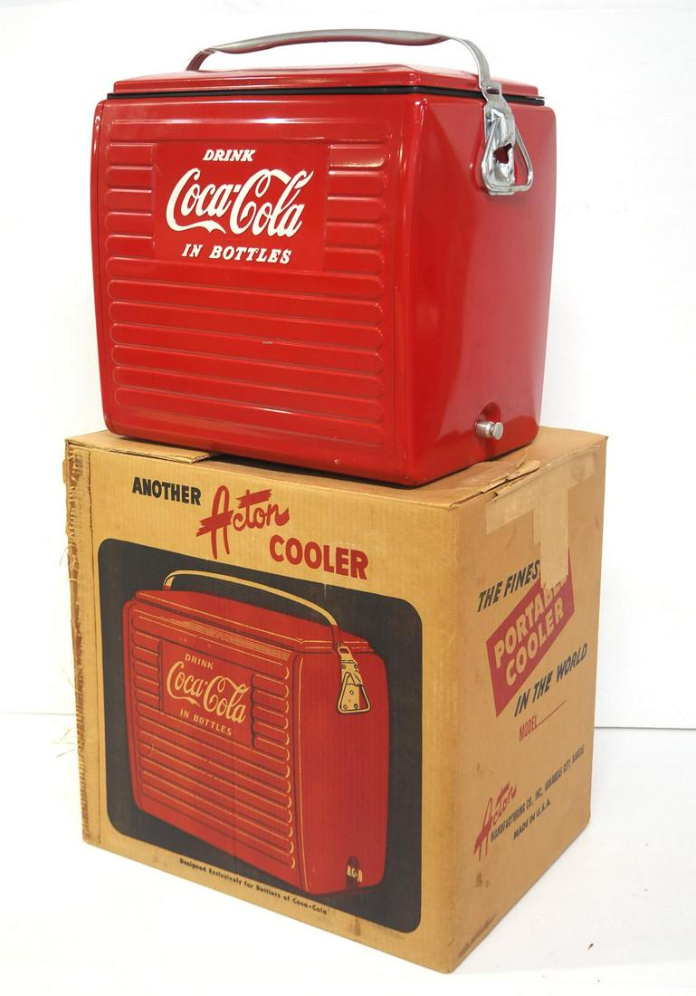 NOS Coca Cola pop cooler with box (1 of 3)