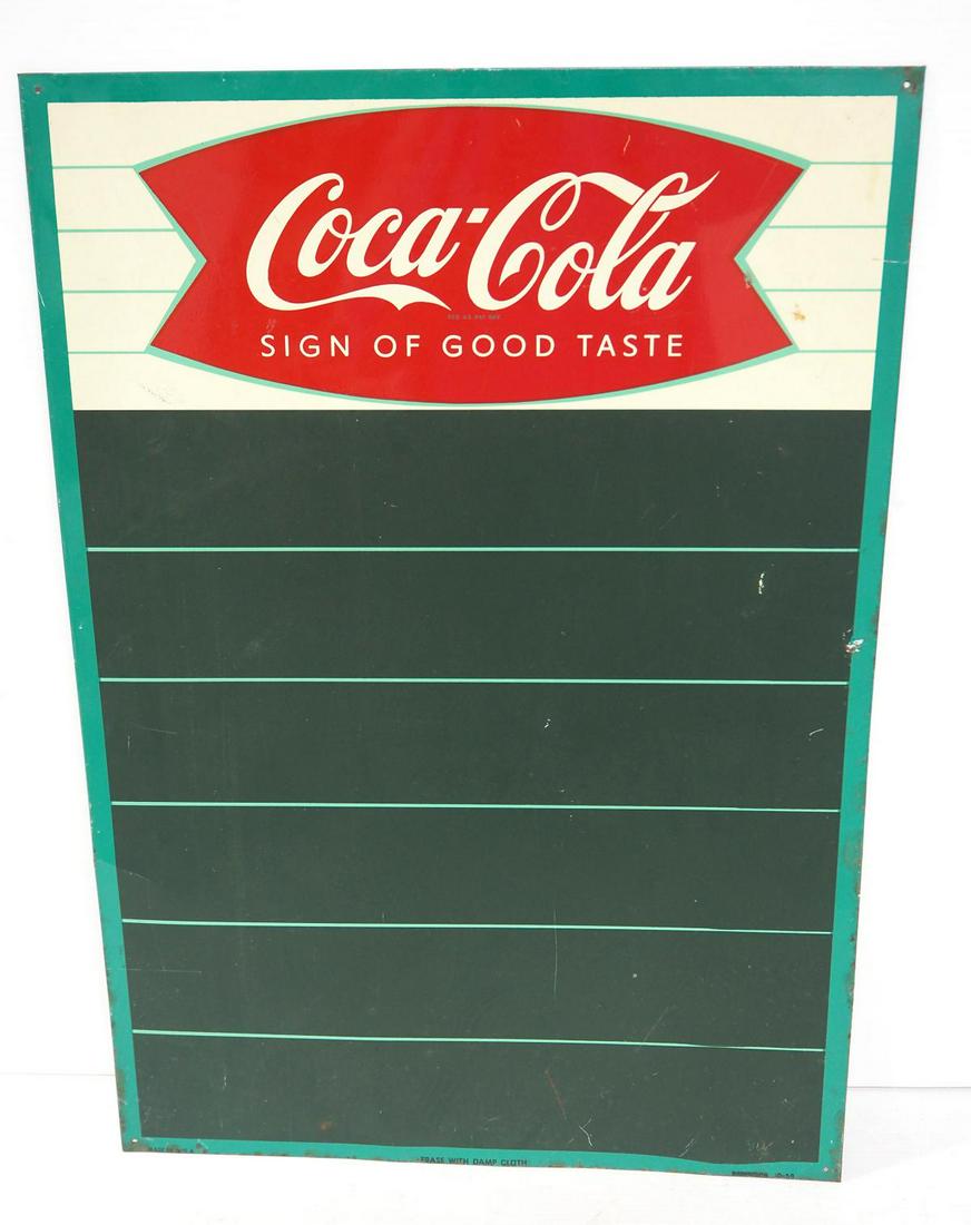 Coca Cola chalkboard sign (1 of 3)